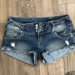Jean shorts